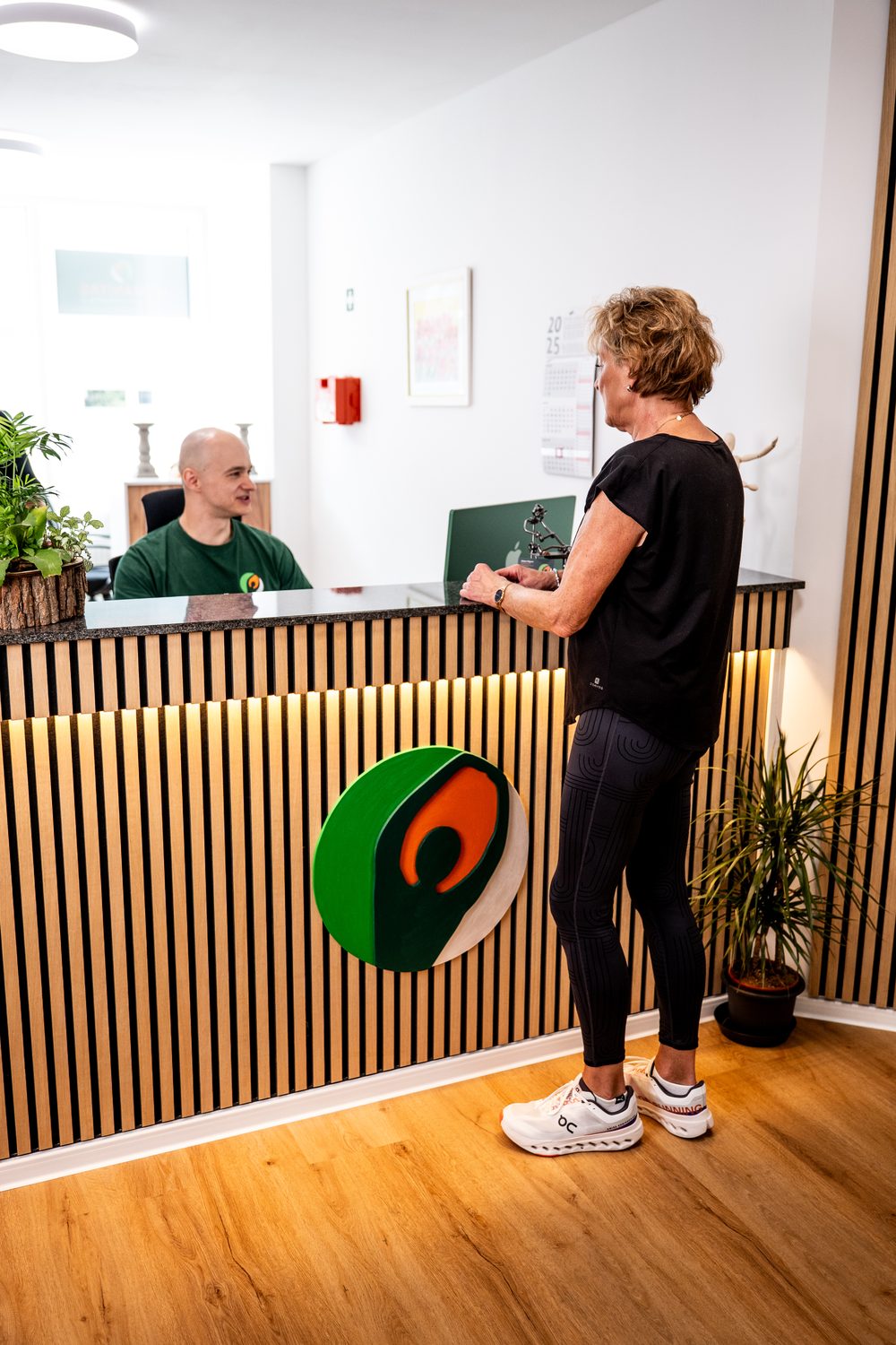 Empfang der Praxis Physio Humanitas in Essen-Frohnhausen